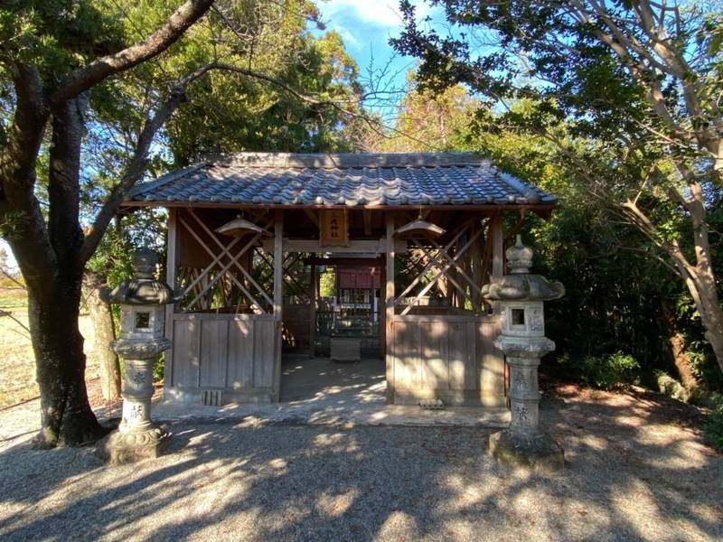 三渡神社,三重県松阪市六軒町
