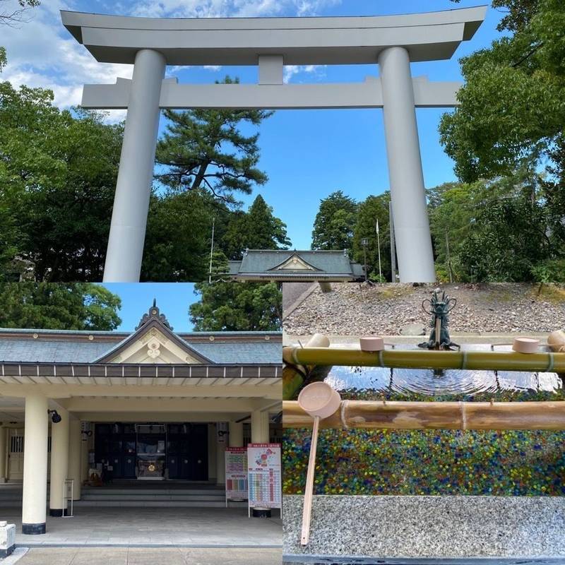 福井県護国神社 御朱印 福井市 福井県 Omairi おまいり