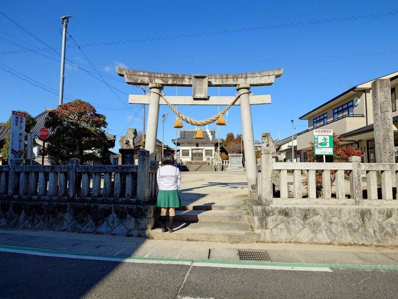 貝津神社,愛知県豊田市貝津町柚木３４