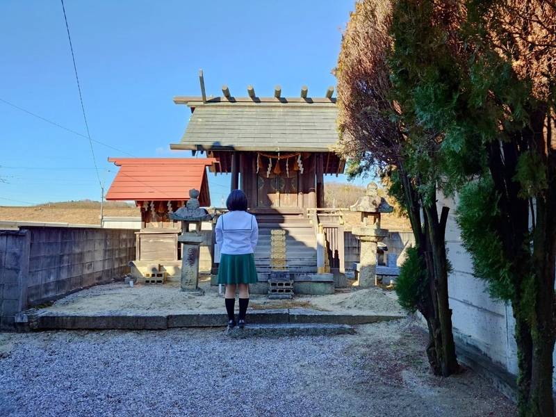 貝津神社,愛知県豊田市貝津町柚木３４