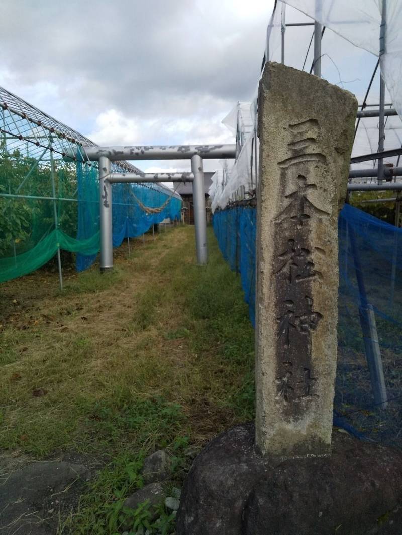 三本松神社,山形県天童市原町