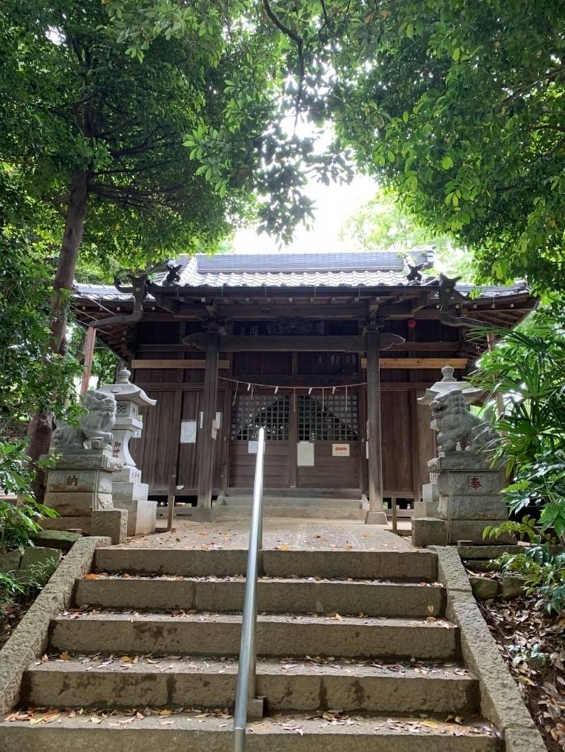 神明神社   (上矢切),千葉県松戸市上矢切297