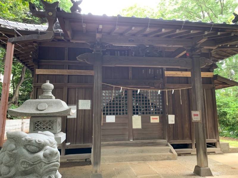 神明神社   (上矢切),千葉県松戸市上矢切297