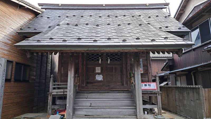 伊勢神明社,新潟県村上市小町4-18