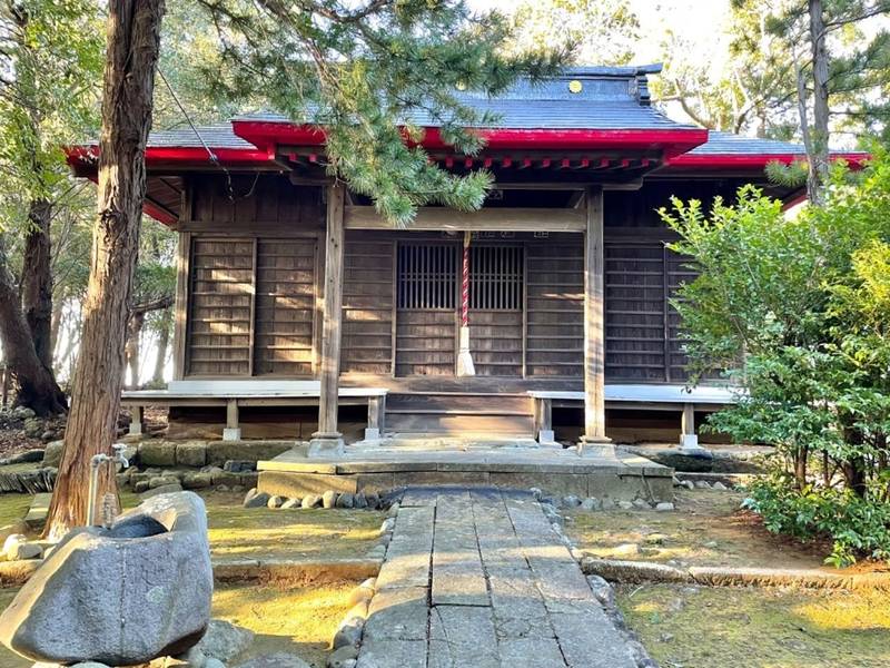 九連神社,静岡県沼津市西浦久連１