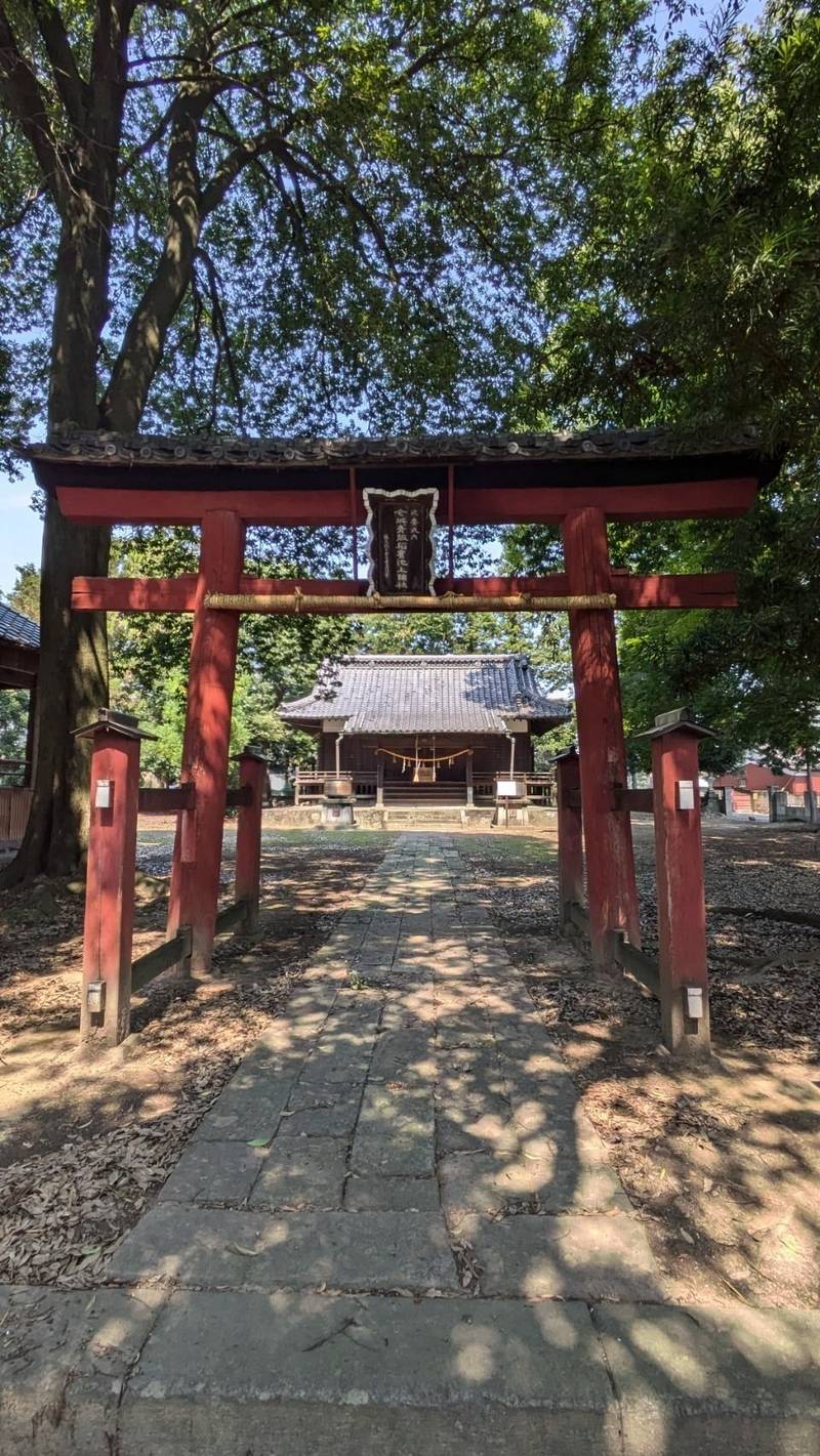 今城青坂稲実池上神社  (上里町忍保),埼玉県児玉郡上里町忍保1115