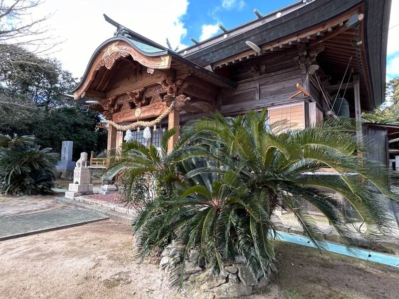角島八幡宮,山口県下関市豊北町大字角島１４１２