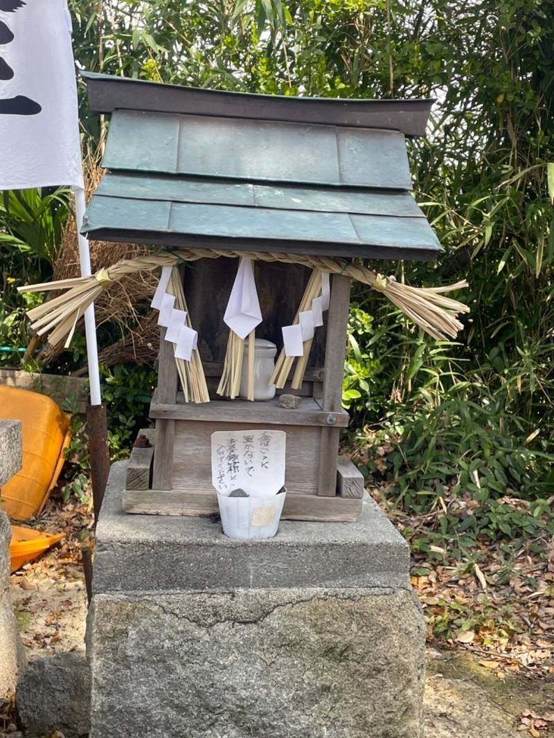 石神白龍大王社,愛知県名古屋市緑区大高町東姥神付近