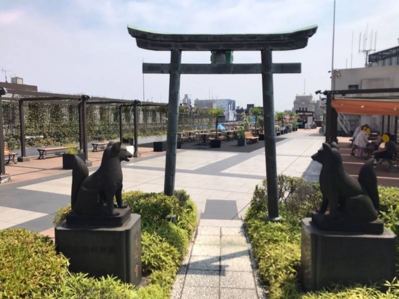 出世稲荷大明神 (松屋浅草),東京都台東区花川戸1-4-1 松屋浅草屋上 浅草ハレテラス