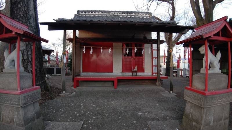 丁間稲荷神社,群馬県前橋市問屋町2-3-4