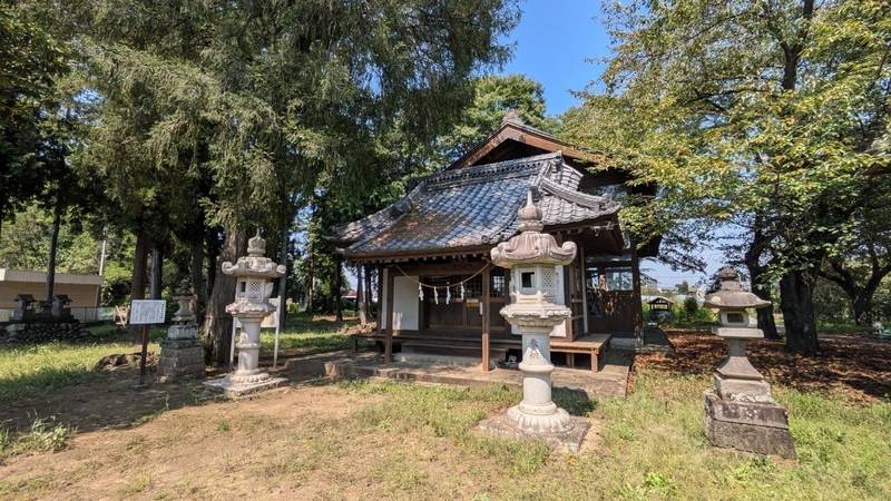 熊野神社          (神川町八日市),埼玉県児玉郡神川町八日市527