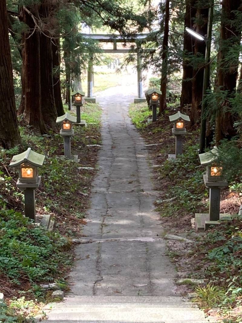 諏訪神社   (針道),福島県二本松市針道字来ヶ作１１９番地