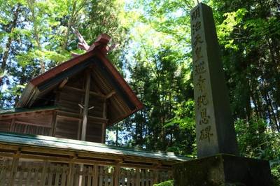 扇田神明社,見どころ,しあわせの碧鳥