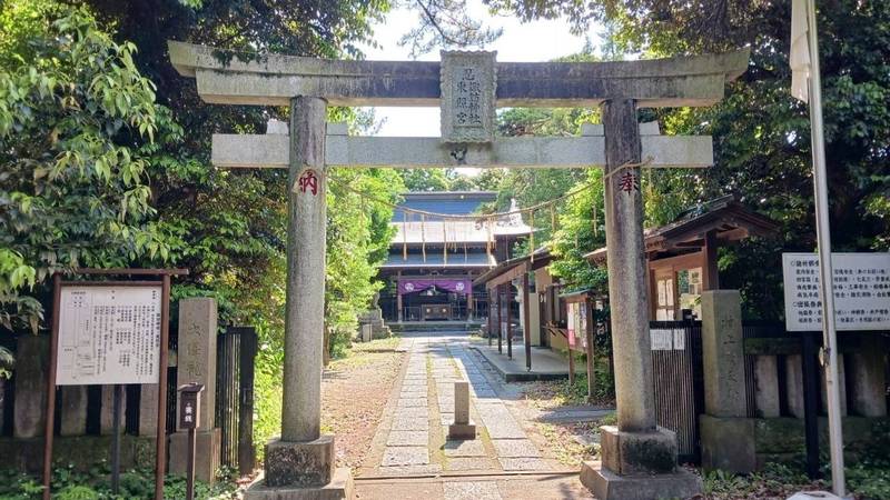 忍東照宮・忍諏訪神社,埼玉県行田市本丸12-5