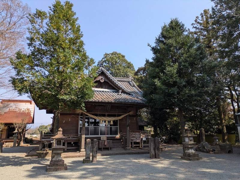 窪田阿蘇神社,熊本県菊池郡大津町大字町２６８