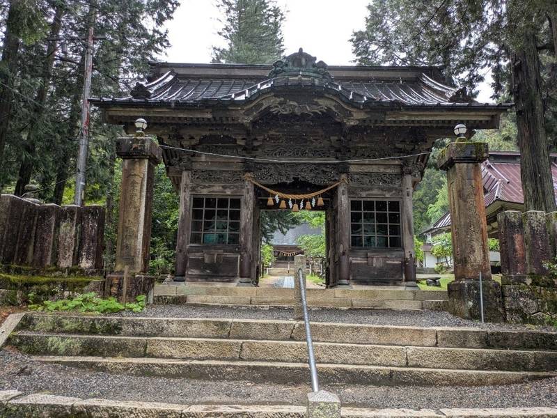 有明山神社  (里宮),長野県安曇野市穂高有明字宮城7271