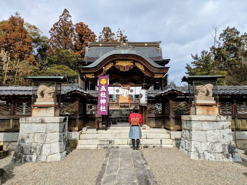 五社神社,滋賀県近江八幡市牧町786