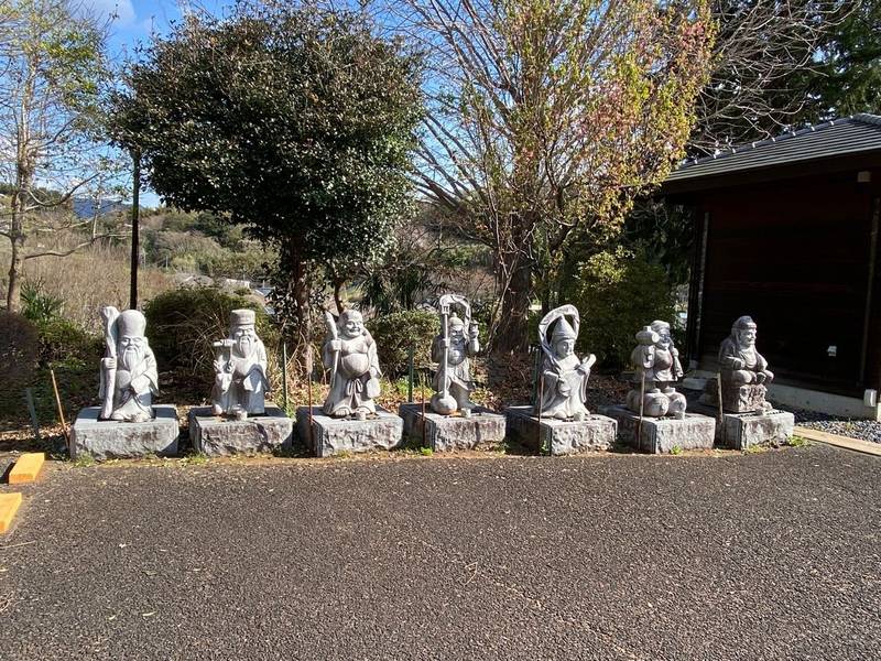 七沢荘 七福神神社,神奈川県厚木市七沢1826