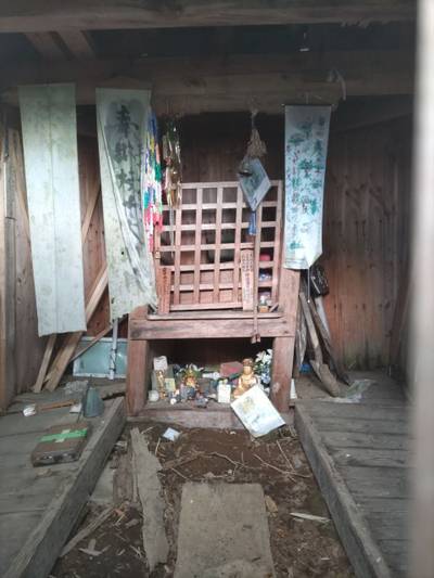枝折大明神,見どころ,磁生