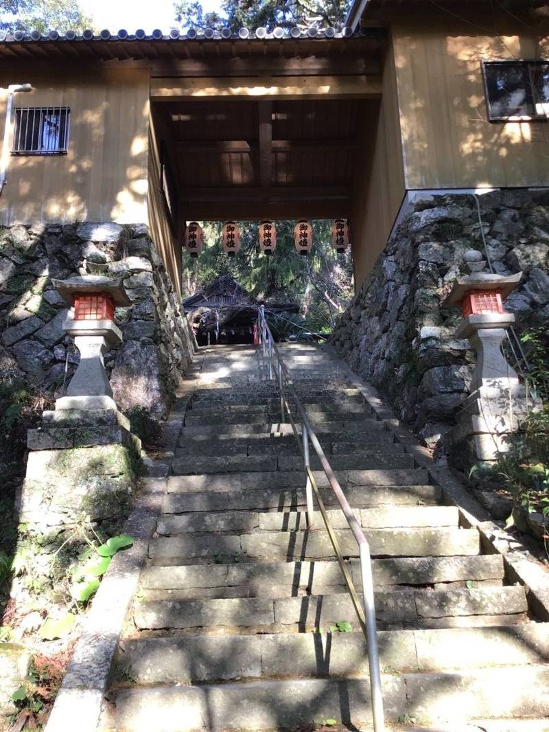 白岩丹生神社,和歌山県有田郡有田川町小川2639