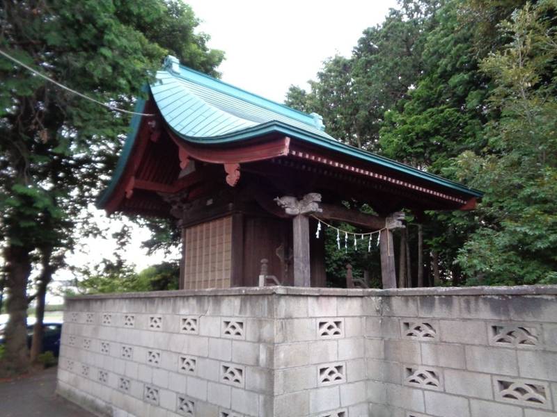 上七左稲荷神社,埼玉県越谷市七左町7-286
