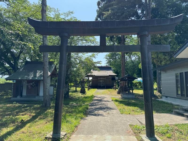 白山神社,山形県西村山郡朝日町大谷738