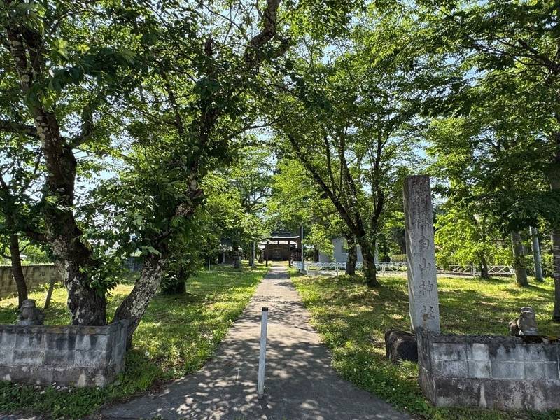 白山神社,山形県西村山郡朝日町大谷738