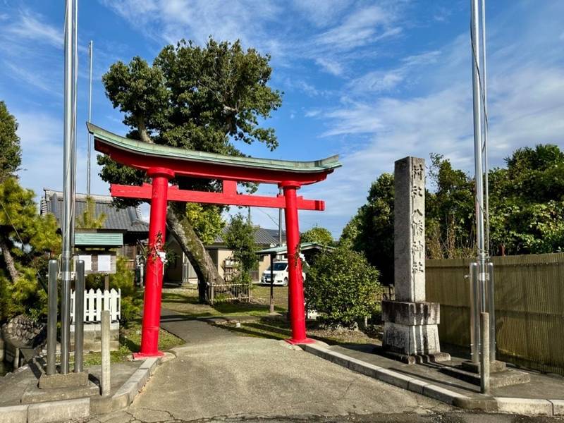 八幡神社   (二ツ木),岐阜県大垣市墨俣町二ツ木２２番地
