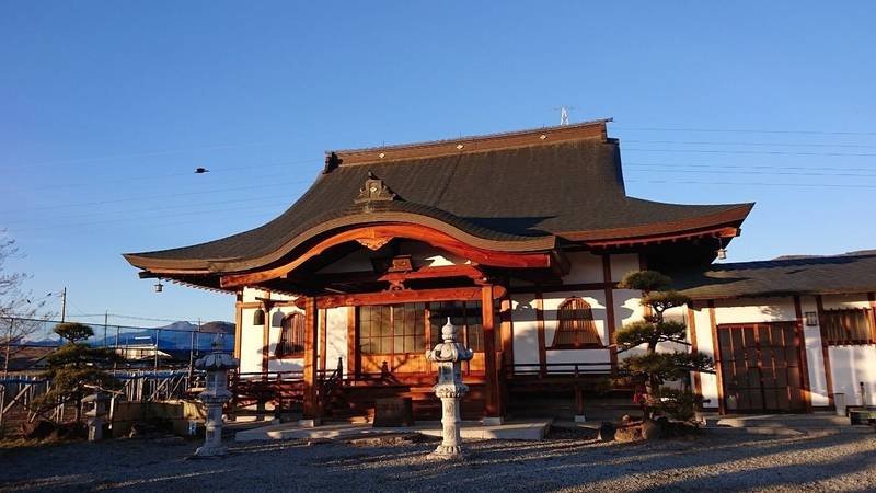 大雲寺,山梨県甲府市七沢町５２