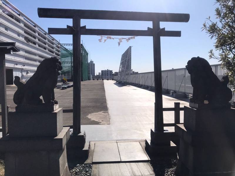 氷川神社   (TOCビル),東京都品川区西五反田7丁目22 TOCビル屋上