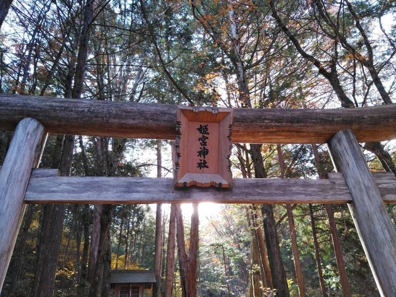 姫宮神社,長野県木曽郡上松町大字小川