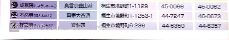 本然寺,群馬県桐生市境野町1-1253-1