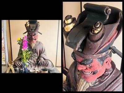 華徳院,見どころ,テンキの粉