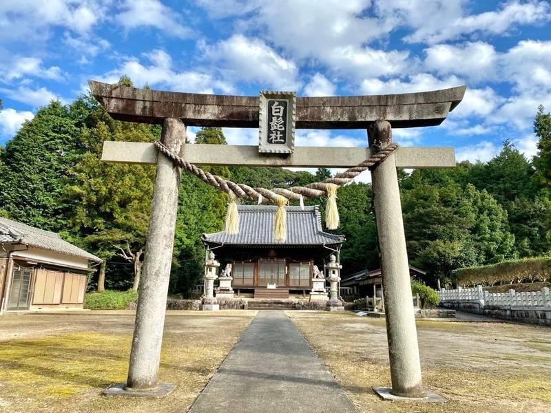 白髭社,愛知県岡崎市大幡町字会下沢４３