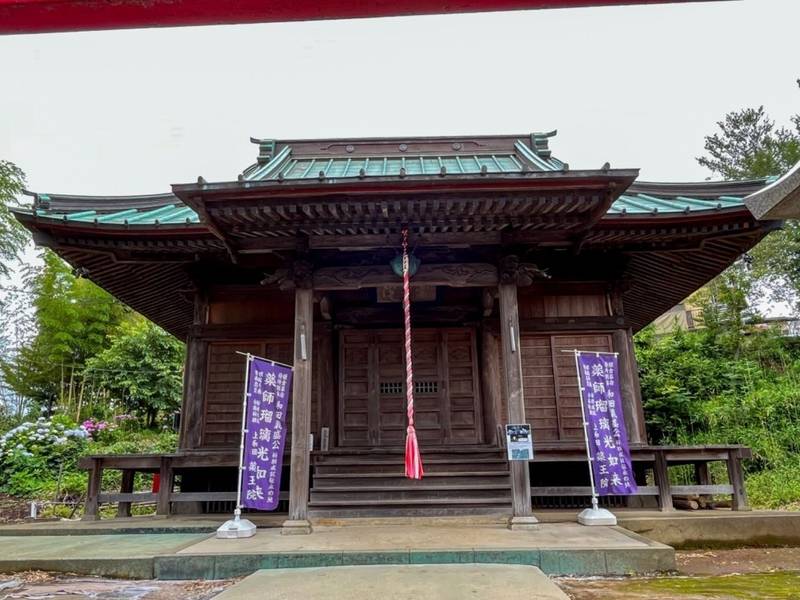 薬王院   (薬師堂)信法寺別院,神奈川県大和市上和田2710