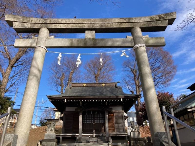 健速神社,神奈川県秦野市下大槻611