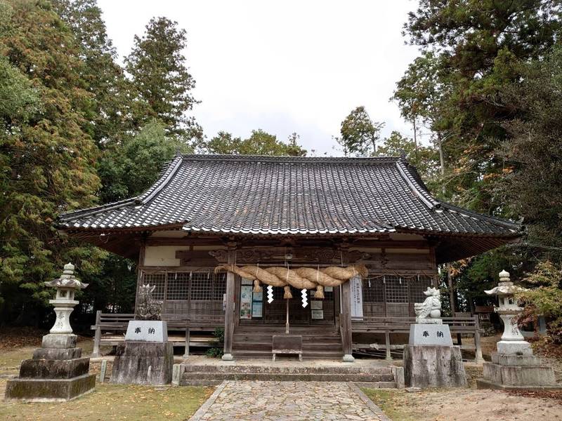 知波夜比古神社  (高杉町),広島県三次市高杉町３８３
