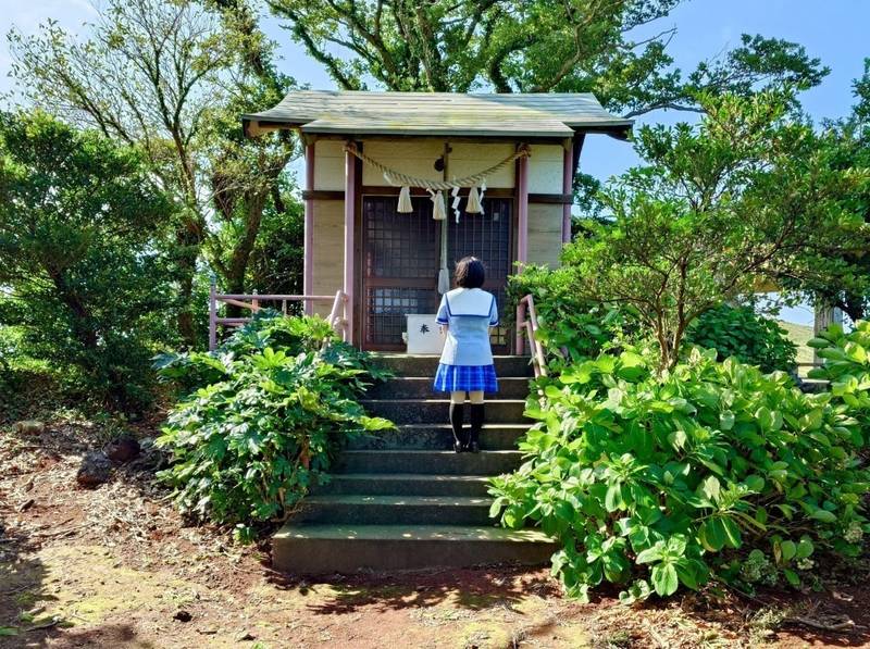 鬼岳神社,長崎県五島市上大津町