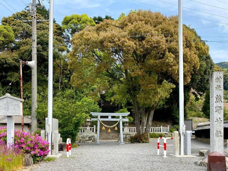 熊野神社   (蒲郡市坂本町),愛知県蒲郡市坂本町坂口1番1