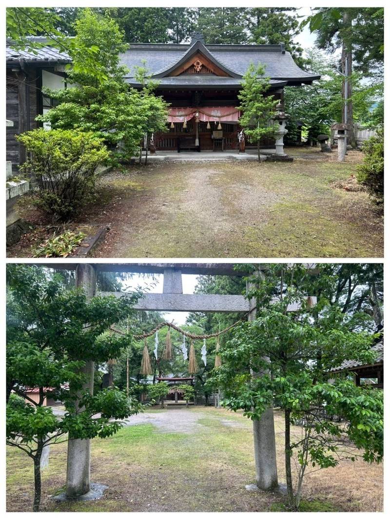 鈿女神社,長野県北安曇郡松川村字大仙寺6695-1