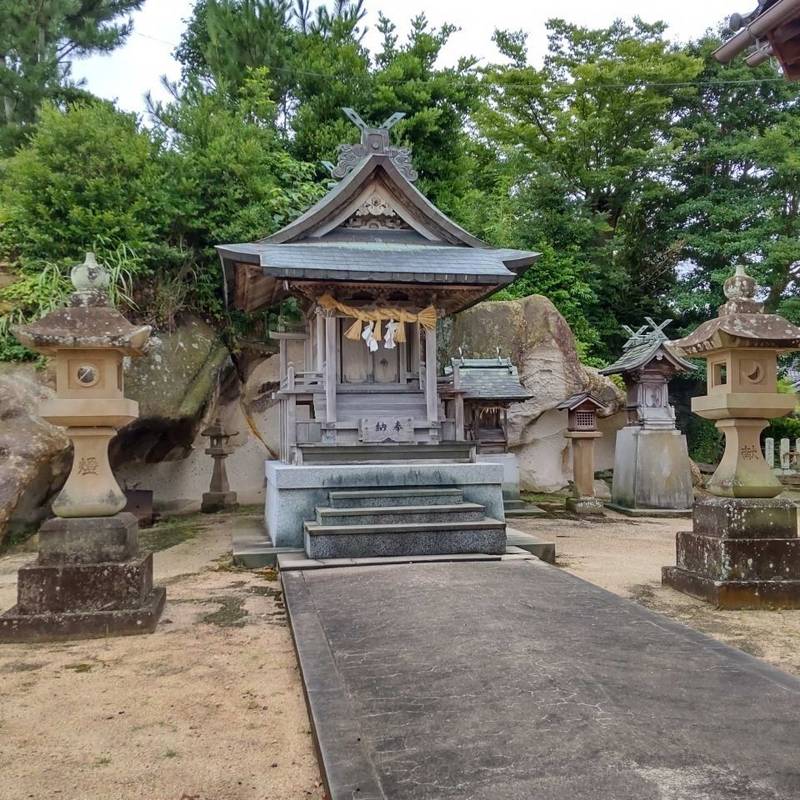 月形神社,島根県安来市荒島町2398