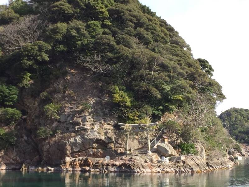 熊野神社 (出雲市大社町),島根県出雲市大社町宇龍 権現島