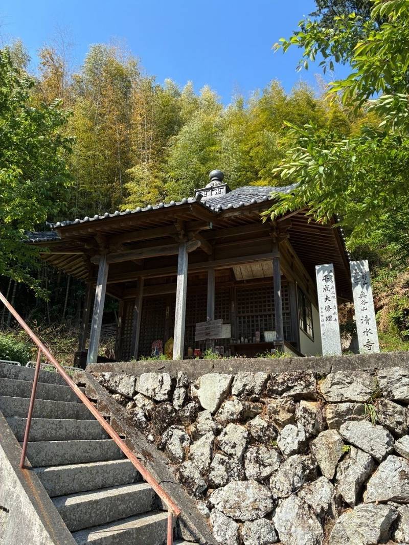 清水寺  (立江寺奥の院),徳島県小松島市立江町清水