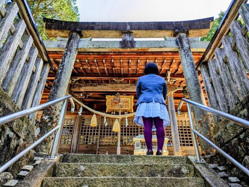 白山比咩神社 (下手向),岐阜県恵那市山岡町下手向１０６５