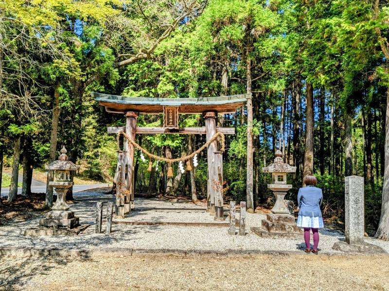 白山比咩神社 (下手向),岐阜県恵那市山岡町下手向１０６５
