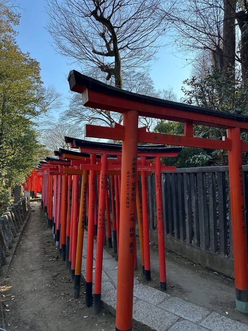 乙女稲荷神社,東京都文京区根津1-28-9（根津神社内）