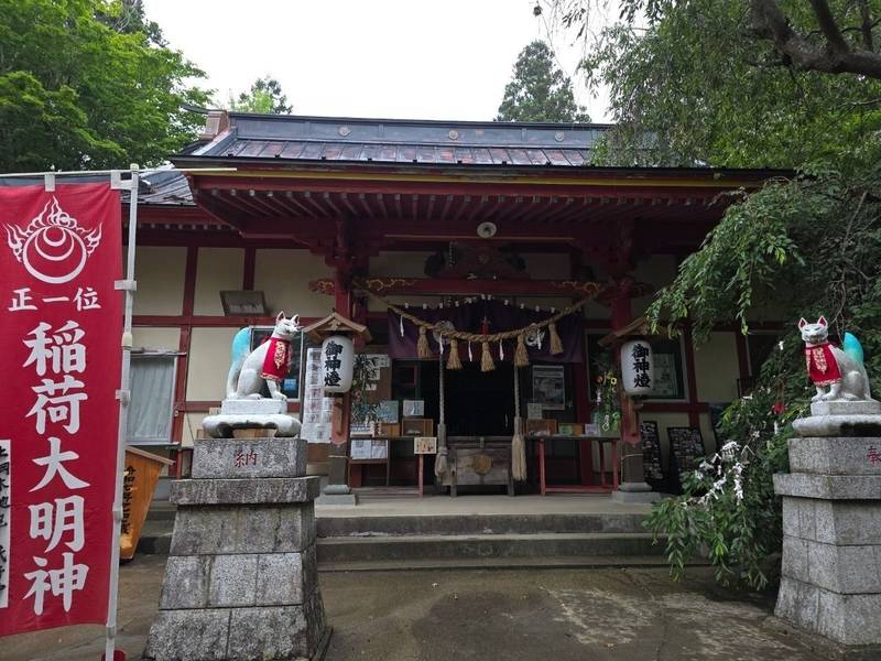 正一位若草稲荷神社,宮城県登米市東和町米川字西綱木3
