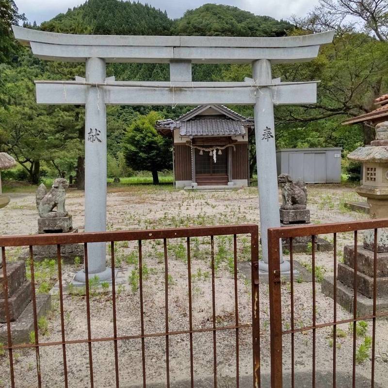 貝原神社,鳥取県日野郡日野町貝原