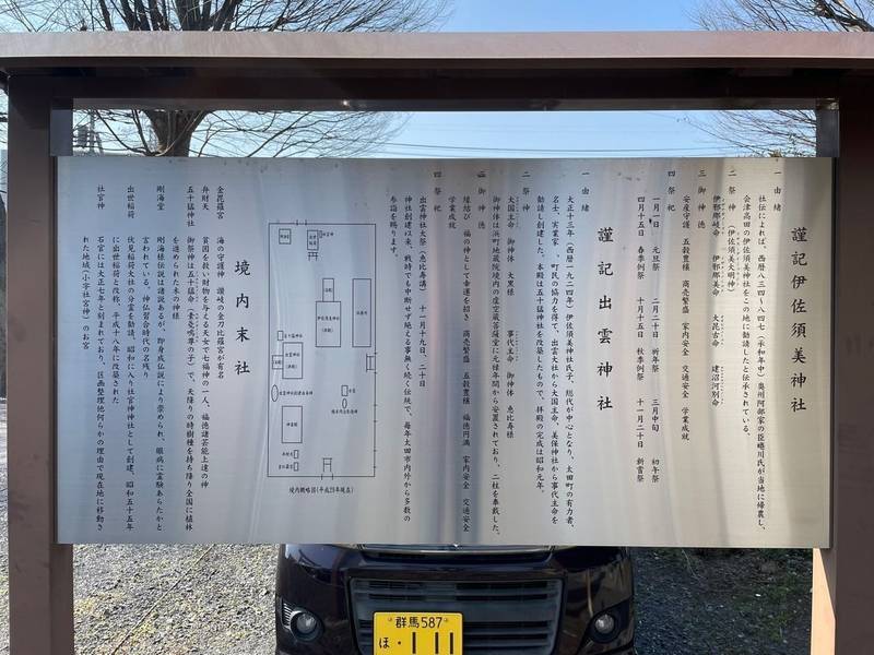 伊佐須美神社 (浜町),群馬県太田市浜町８