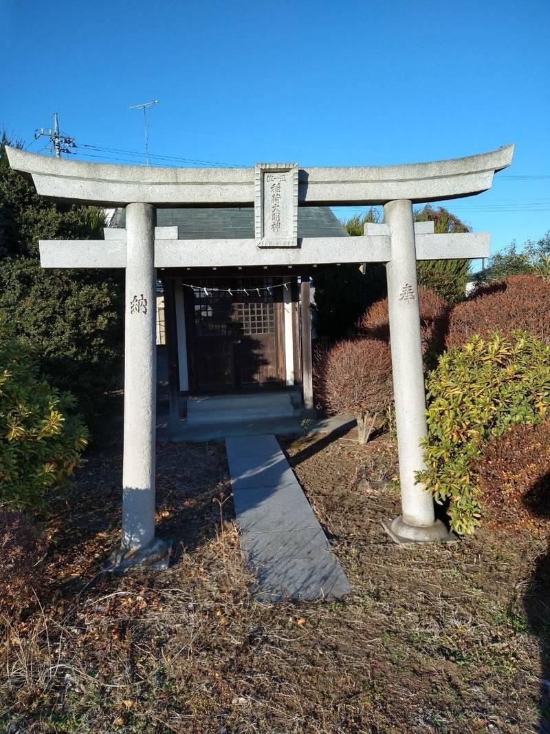 稲荷神社  (海老瀬4683),群馬県邑楽郡板倉町海老瀬4683